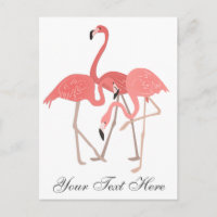 Trio Flamant rose rose