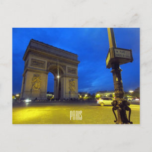 Carte Postale triomphe d'arc