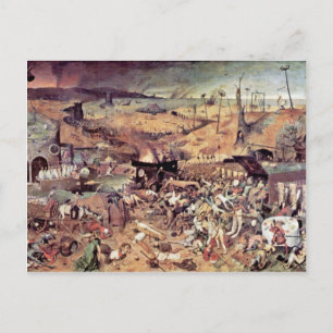 Carte Postale Triomphe De La Mort Par Bruegel D. A. Piètre