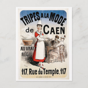 Carte Postale Tripes La Mode De Caen Restauration Vintage Et Art