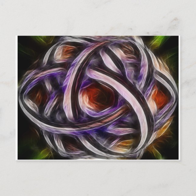 Carte Postale Triquetra de Violet (Devant)