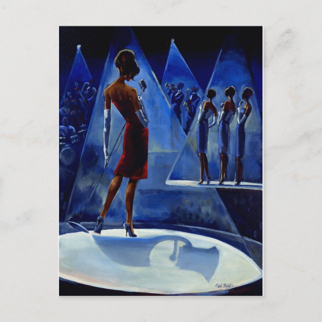 Carte Postale Trish Biddle Glammys (Devant)