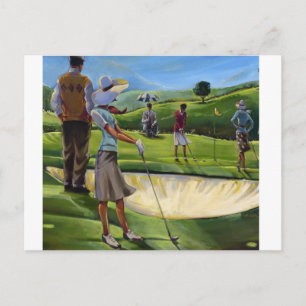Carte Postale Trish Biddle - Ladies Golf