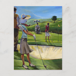 Carte Postale Trish Biddle - Ladies Golf