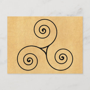 Carte Postale Triskele