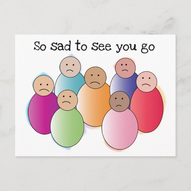 Carte Postale Triste (Devant)