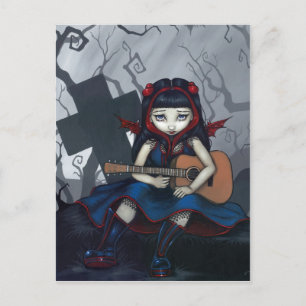 Carte postale "Triste Chanson"