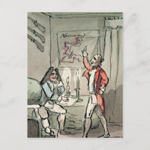 Carte Postale Tristram Shandy, 1786