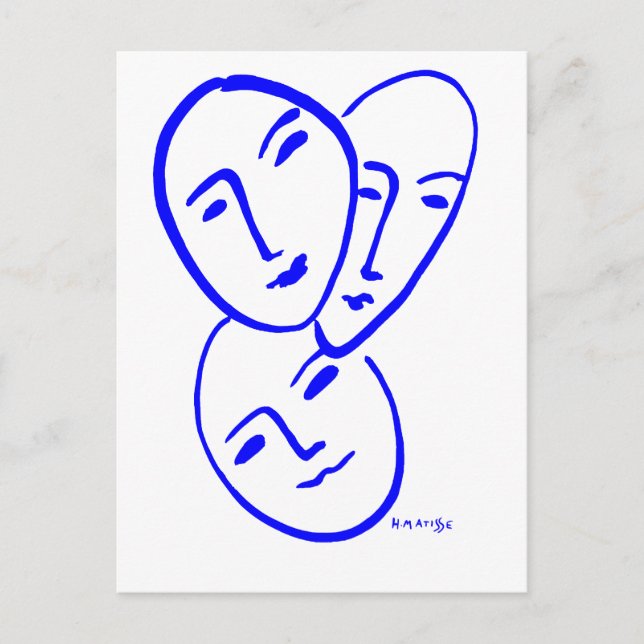 Carte Postale trois (Devant)