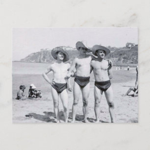 Carte Postale Trois amis