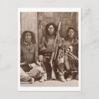 Trois Braves indiens, photographiés par le Royal E
