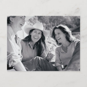 Carte Postale Trois filles qui rient ensemble
