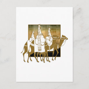 Carte Postale Trois hommes sages