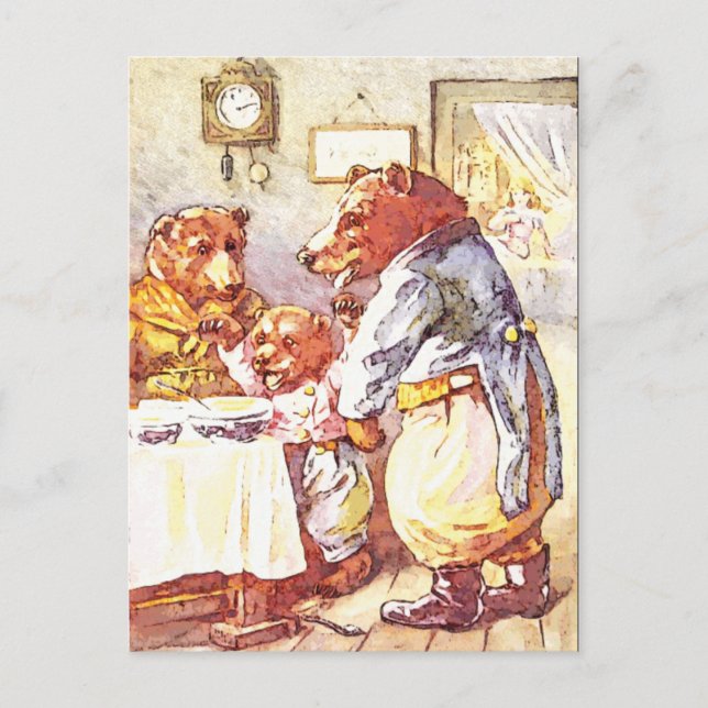 Carte Postale Trois ours (Devant)