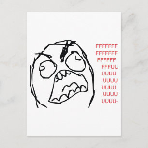 Carte Postale Troll.
