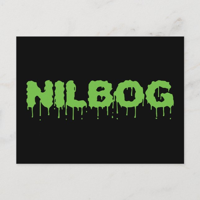 Carte postale Troll 2 NILBOG (Devant)