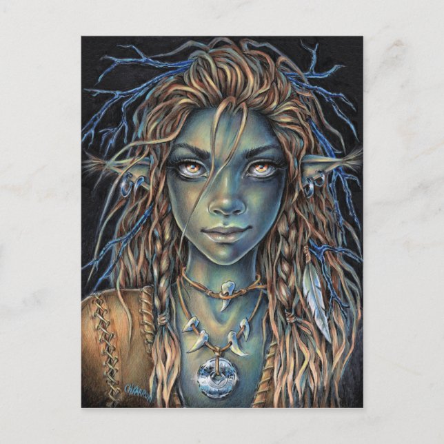 Carte Postale Troll Girl (Devant)