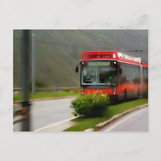 Carte postale Trolley
