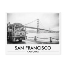 Trolley de San Francisco au Golden Gate Bridge