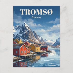 Carte Postale Tromsø Norvège