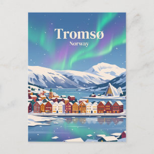 Carte Postale Tromsø Norvège