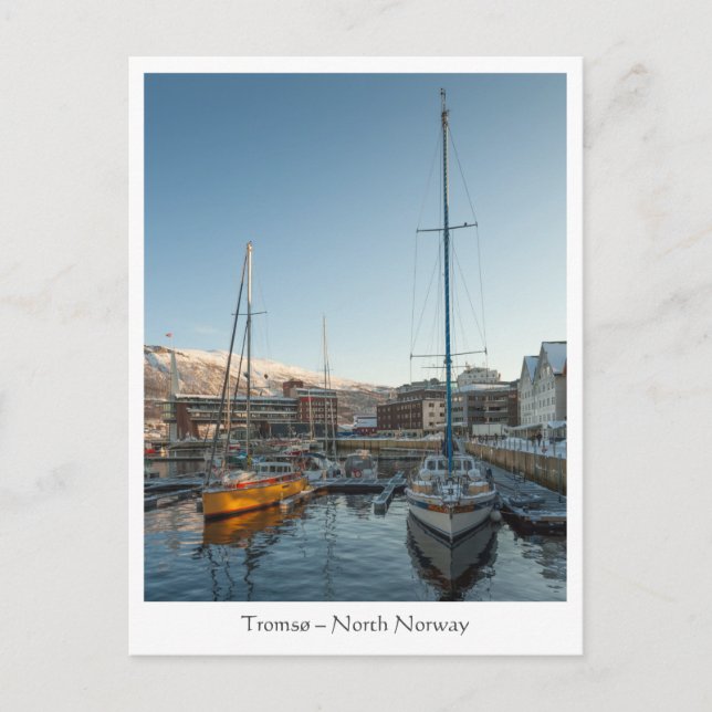 Carte Postale Tromso Norvège (Devant)