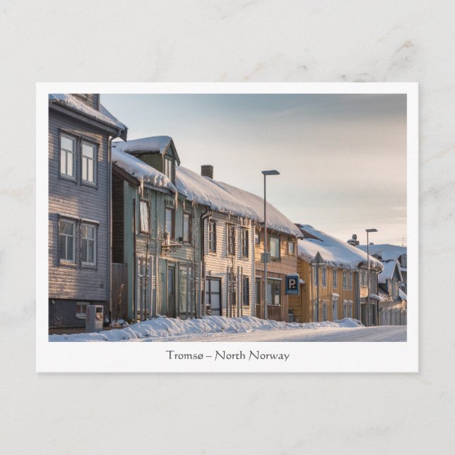 Carte Postale Tromso Norvège (Devant)