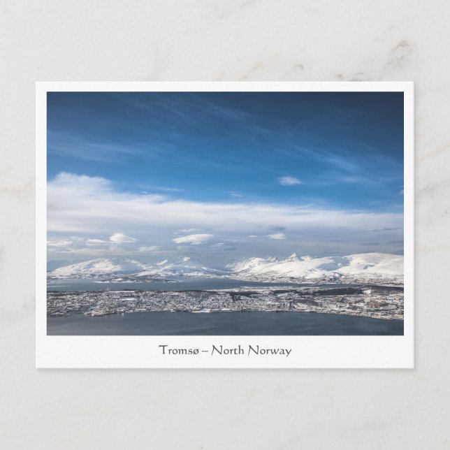 Carte Postale Tromso Norvège du Nord (Devant)