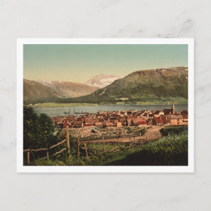 Carte Postale Tromso, Troms, Nord-Norge, Norvège