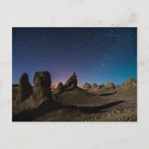 Carte Postale Trona et la voie lactée