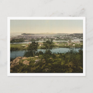 Carte Postale Trondheim Nord, Trondelag, Norvège