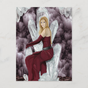 Carte Postale Trône quartz