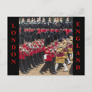 Carte Postale Trooping de la couleur Londres Angleterre