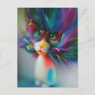 Carte postale Trop mignonne Rainbow Colour Creator