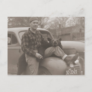 Carte Postale Trophée Bear Hunter