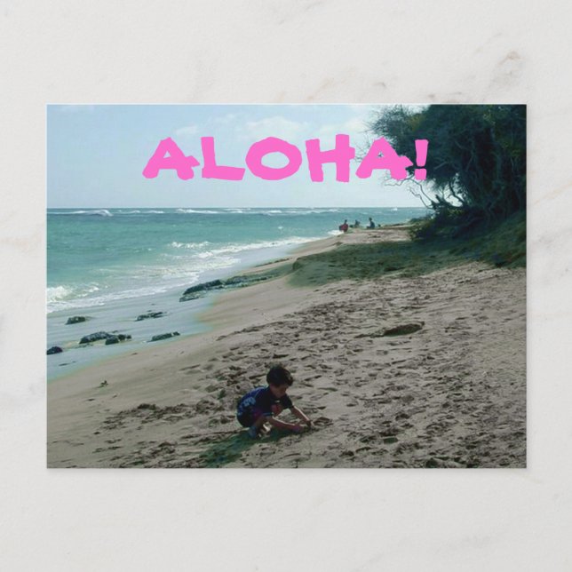 Carte postale Tropical Island Beach (Devant)