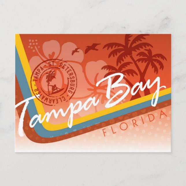 Carte postale Tropical Tampa Bay (Devant)