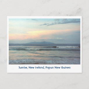 Carte Postale Tropiques, Sunrise, Papouasie-Nouvelle-Guinée Cart