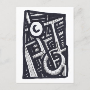 Carte Postale Trou en un ?