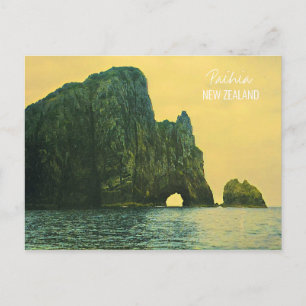 Carte Postale Trou néo-zélandais dans la roche