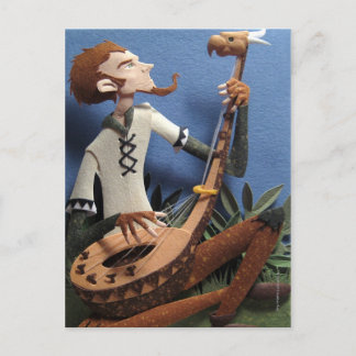 Carte postale Troubadour