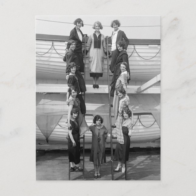 Carte Postale Troupe de danse pour les filles tueuses : début de (Devant)