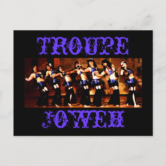 Carte Postale Troupe Joseph (Devant)
