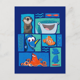 Carte Postale Trouver Dory   Groupe de caractères