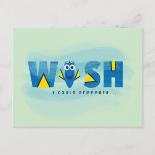 Carte Postale Trouver Dory  J'Aimerais Me Souvenir
