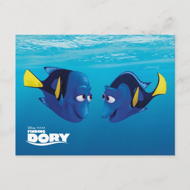 Carte Postale Trouver Dory | Jenny & Charlie (Devant)