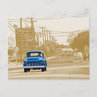 Carte Postale Trucking dans le centre-ville de Georgetown, Texas