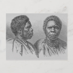 Carte Postale Truganina, la dernière femme de Tasmanie