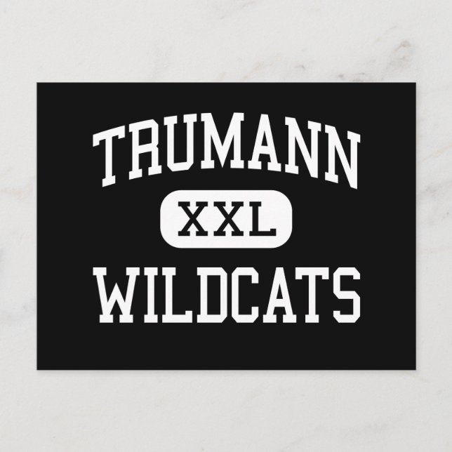 Carte Postale Trumann - Wildcats - High - Trumann Arkansas (Devant)