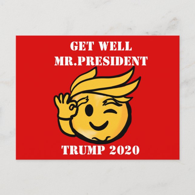 CARTE POSTALE TRUMP 2020 (Devant)